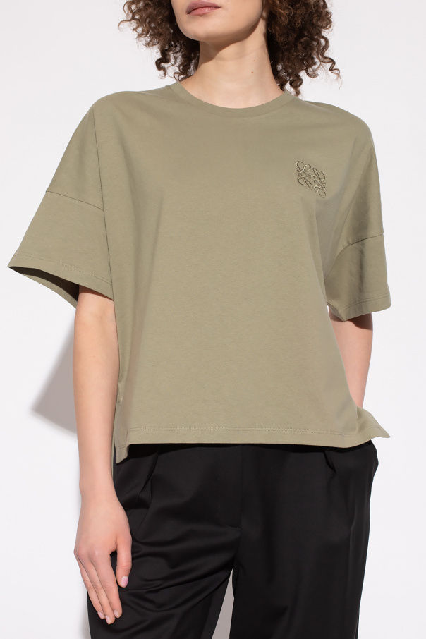 shirt with logo - SchaferandweinerShops - Loewe Oversize T